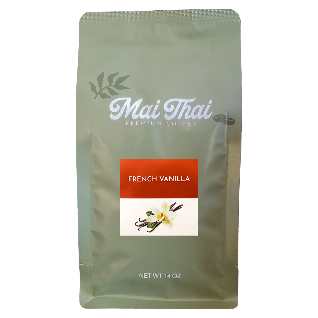 14oz French Vanilla - Mai Thai Coffee